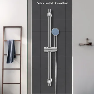 Barre de douche coulissante en acier inoxydable