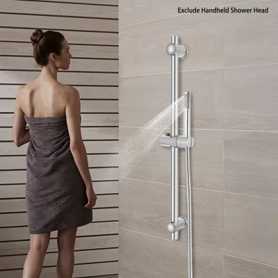 Barre de douche coulissante en acier inoxydable – image 2