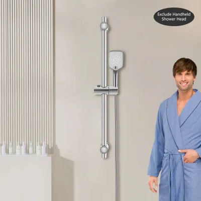 Barre de douche coulissante en acier inoxydable – image 3