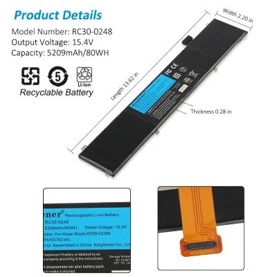 Batterie Li-ion 15,4 V de remplacement – image 2