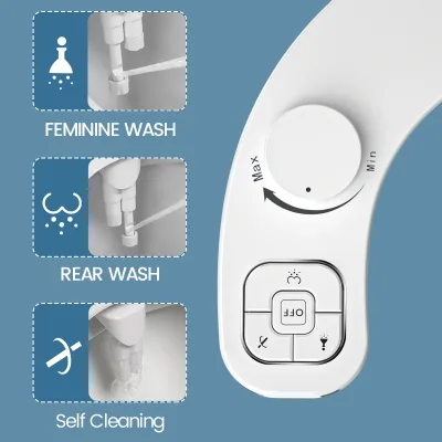 Bidet non électrique à double buse – image 2