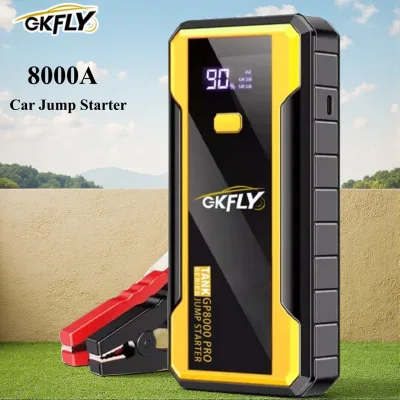 Booster de batterie 12 V avec lampe, pinces fournies – image 2
