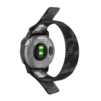 Bracelet de montre en nylon à boucle auto-agrippante – image 3