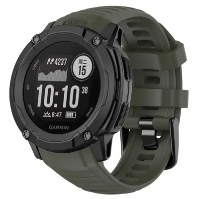 Bracelet de montre en silicone, sport, 22 mm – image 3