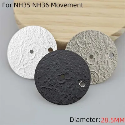 Cadran de montre motif lune 3D, 28,5 mm – image 2