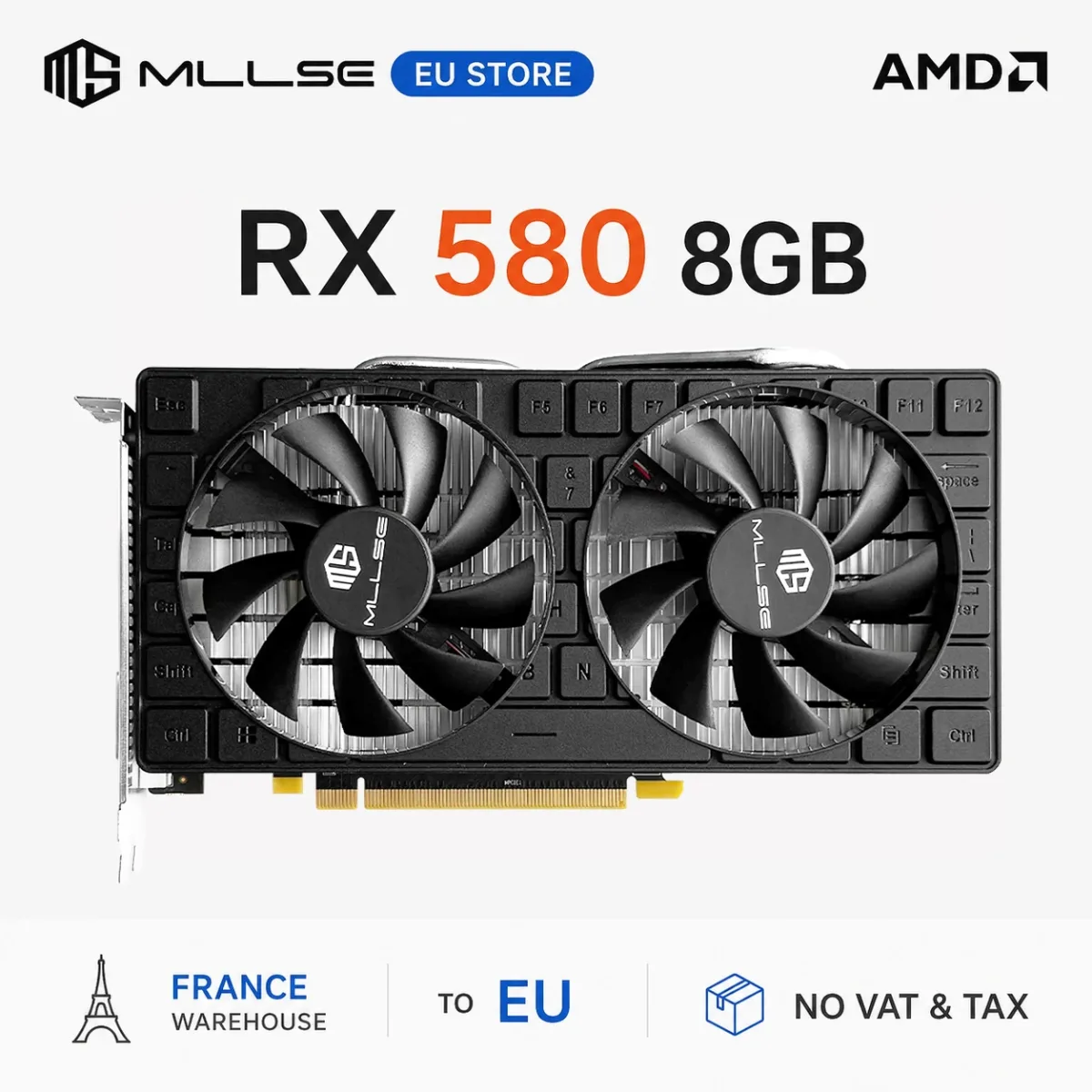 Carte graphique Radeon RX 580 8 Go GDDR5