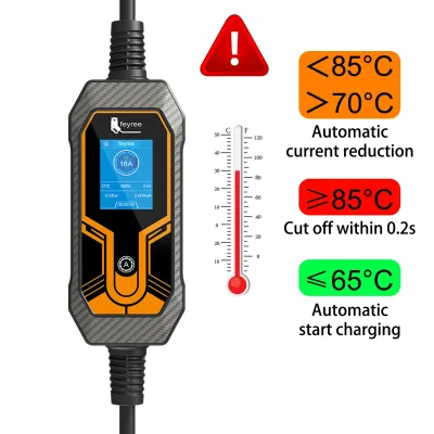 Chargeur portable véhicule électrique 11 kW, câble 5 m – image 3