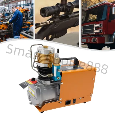 Compresseur d'air électrique orange 1,8 kW – image 3