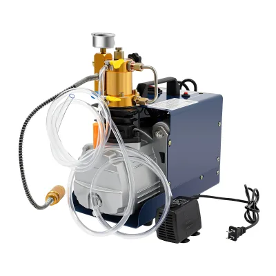 Compresseur d'air électrique PCP 1800 W bleu et argent – image 2