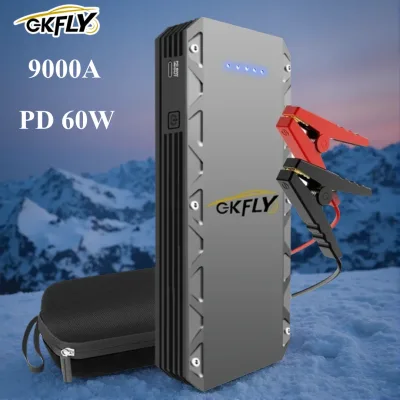 Démarreur de batterie de voiture portable 12 V