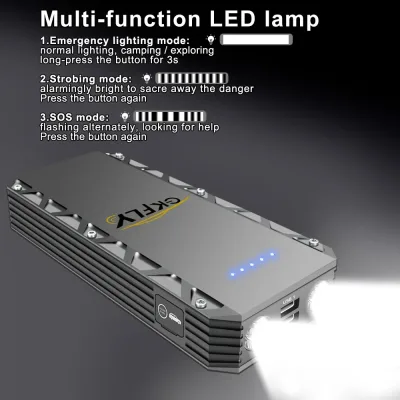 Démarreur de batterie de voiture portable 12 V – image 2