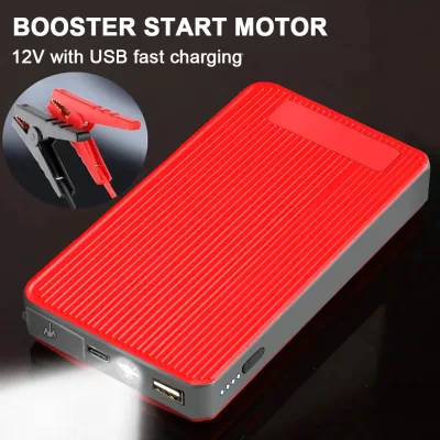 Démarreur de secours portable 12 V avec lampe LED – image 2