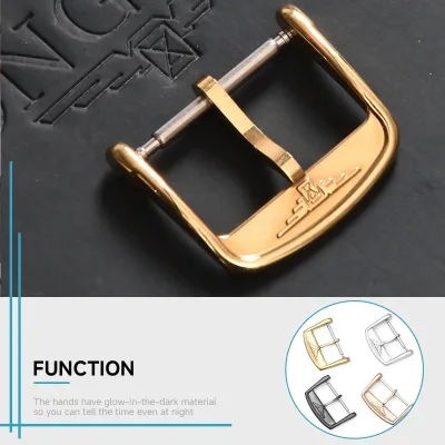 Fermoir de montre en acier inoxydable – image 2