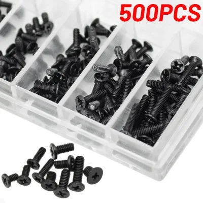 Kit de 500 vis en métal pour ordinateur portable