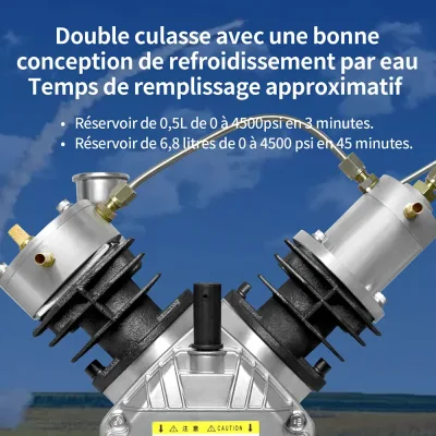 Mini compresseur d'air haute pression électrique – image 3