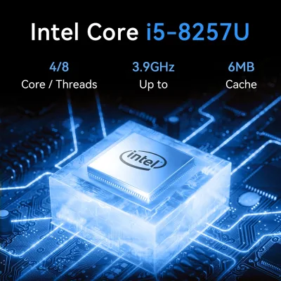 Mini PC de bureau 16 Go de RAM et SSD 512 Go – image 3