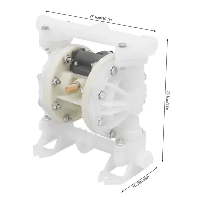 Pompe à membrane pneumatique en plastique technique – image 2