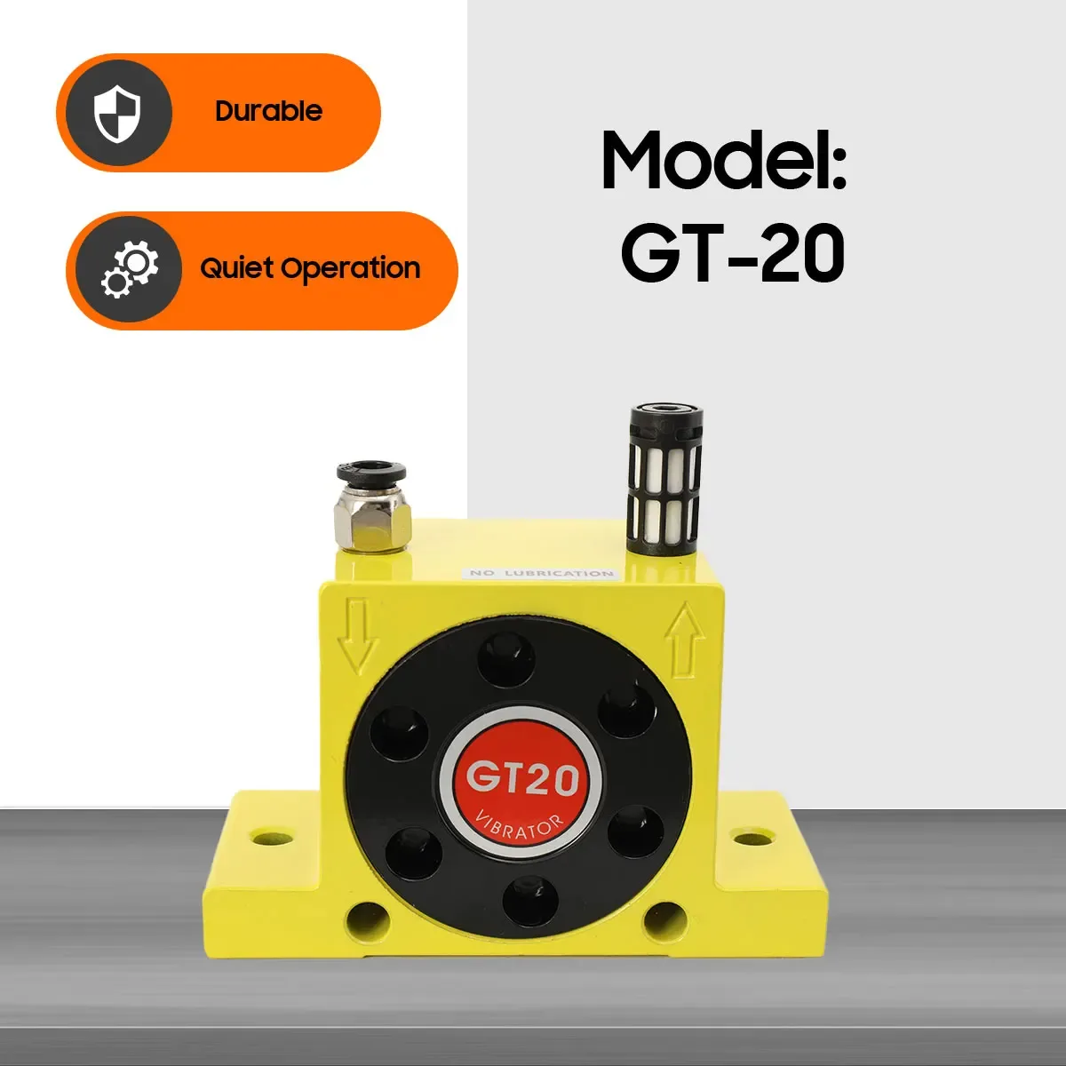Vibrateur pneumatique à turbine jaune GT-20